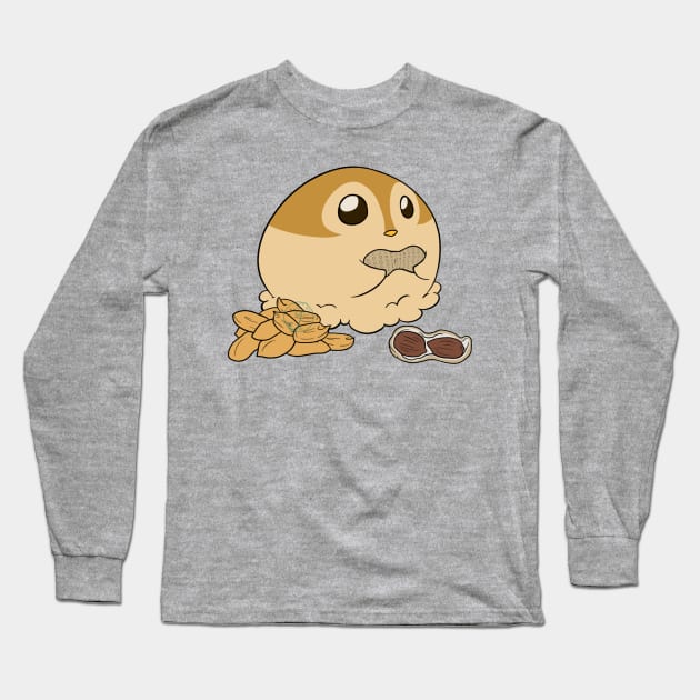 Penguinscoops - Peanut Long Sleeve T-Shirt by JuditangeloZK